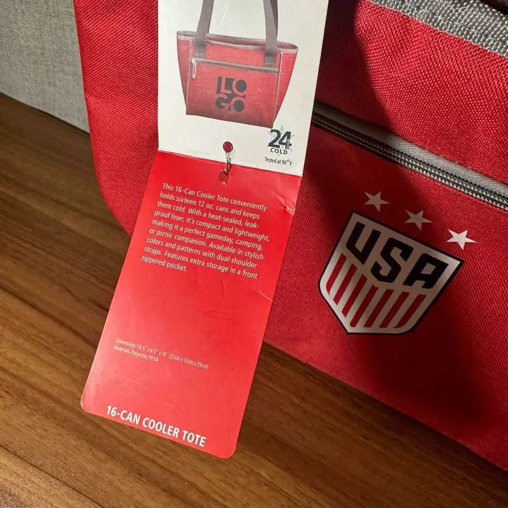 U.S. Women’s National Soccer Team 12 Can Cooler Bag USWNT